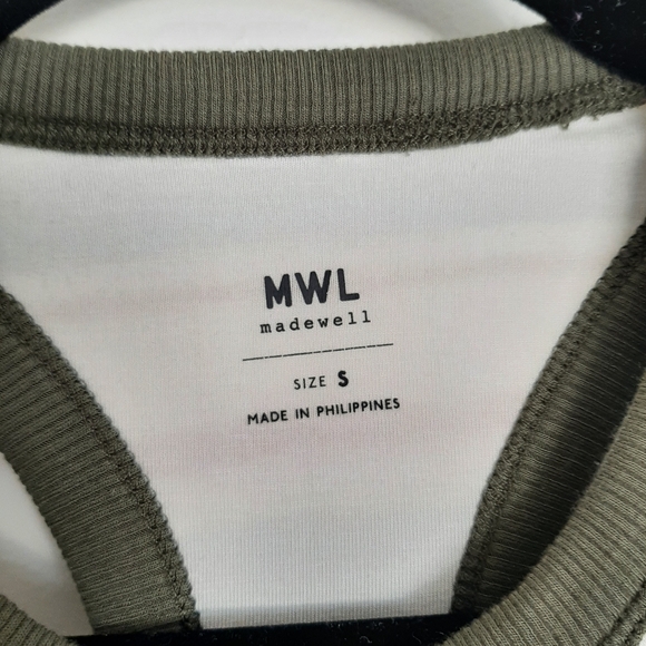 Variegated Rib Crop Tank in Stripe - Madewell - Small - Picture 8 of 9